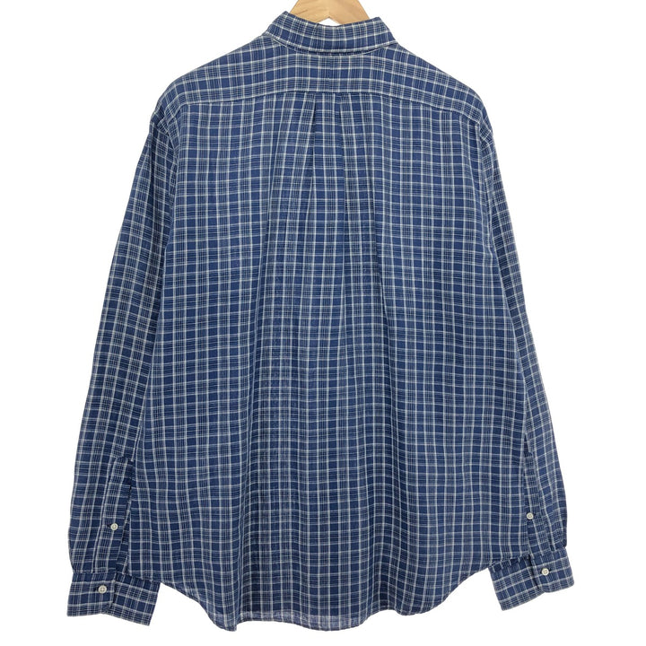 Ralph Lauren Classic Fit Long Sleeve Button Down Check Shirt Men's XL /eaa466407