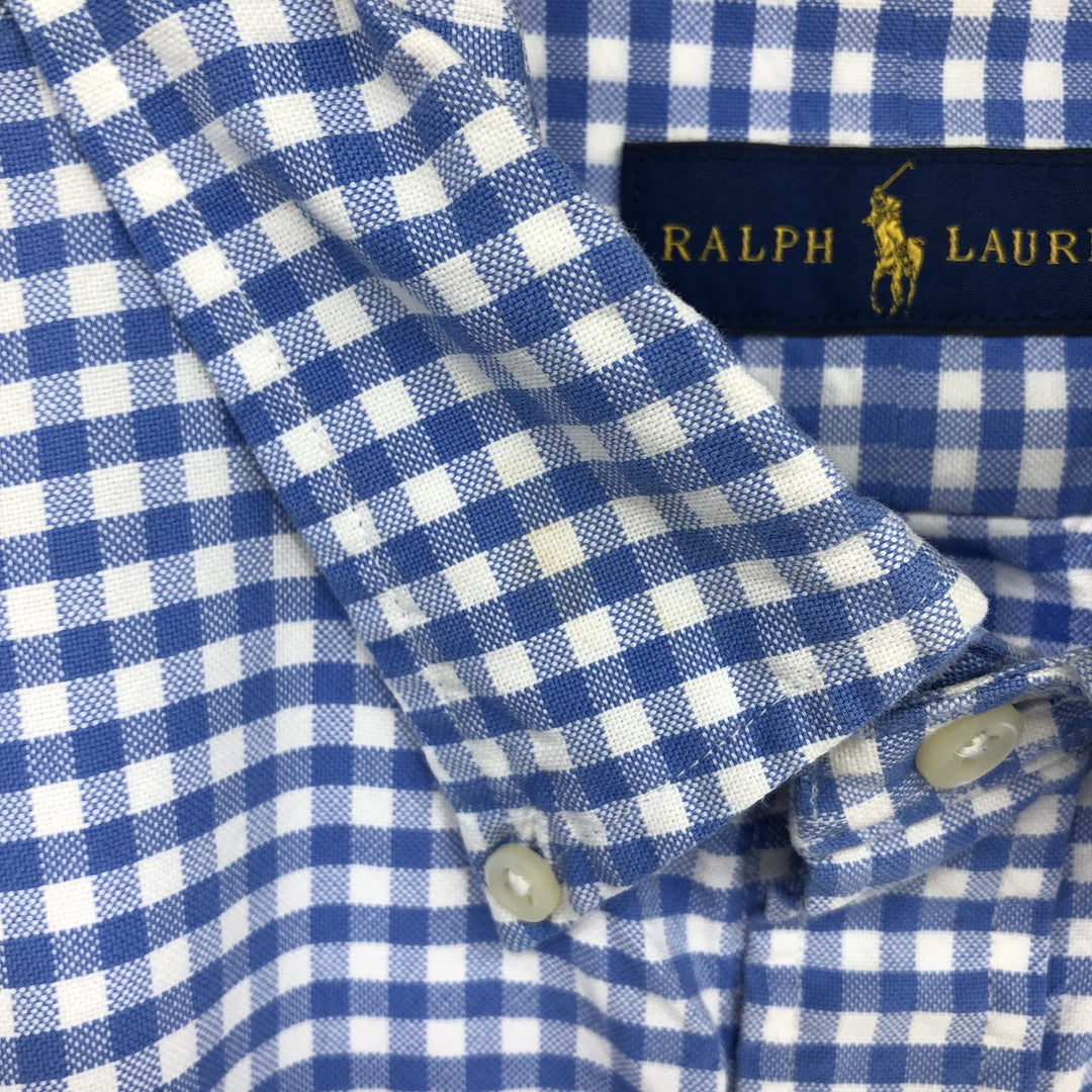Ralph Lauren RALPH LAUREN Gingham Check Long Sleeve Button Down Check Shirt Men's L /eaa466410