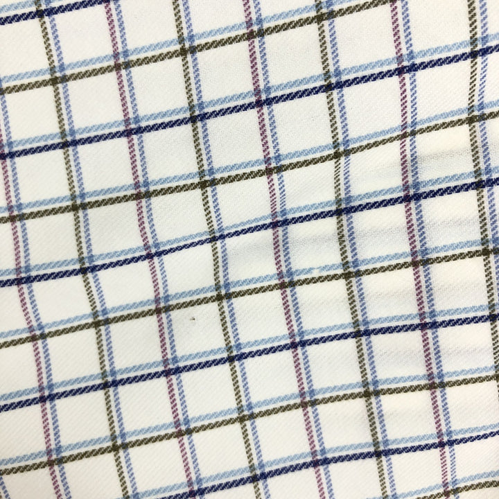 Ralph Lauren Ralph Lauren REGENT CLASSIC FIT wide collar long sleeve cotton check shirt men's L /eaa466412