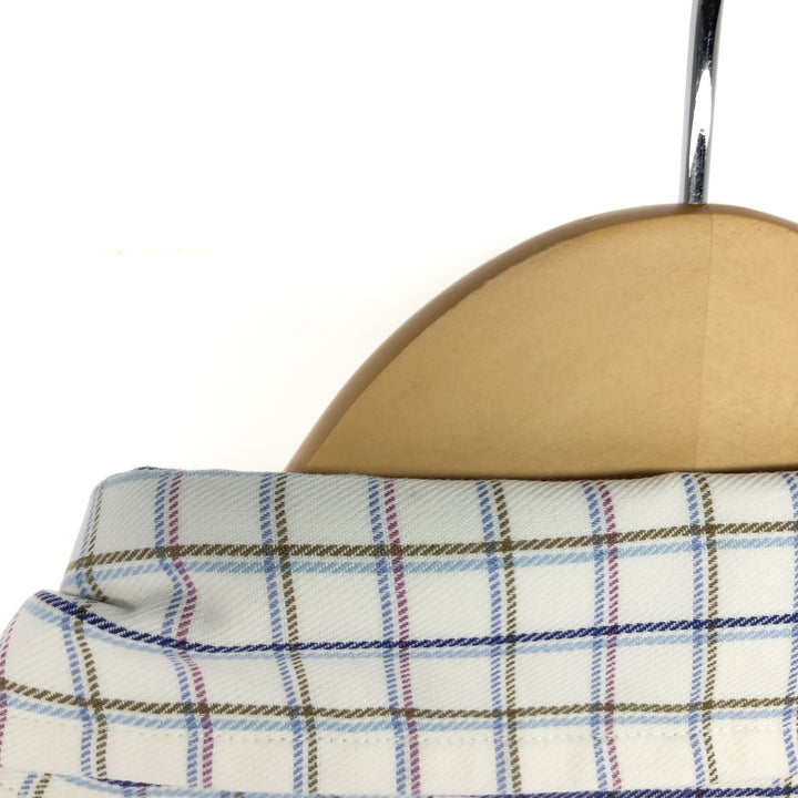 Ralph Lauren Ralph Lauren REGENT CLASSIC FIT wide collar long sleeve cotton check shirt men's L /eaa466412