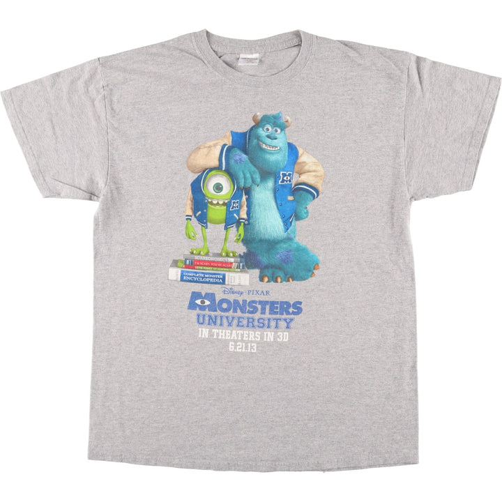 Gildan GILDAN MONSTERS UNIVERSITY Monsters University character print T-shirt Men's L equivalent /eaa466439