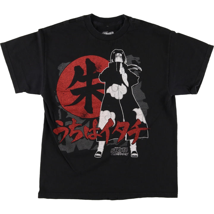 RIPPLE JUNCTION NARUTO SHIPPUDEN Naruto Shippuden Uchiha Itachi character print T-shirt Men's M equivalent /eaa466453