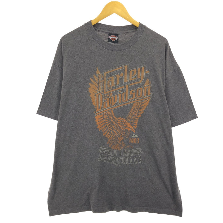 Harley-Davidson Eagle Pattern Motorcycle Bike T-shirt Men's XXL / eaa466459