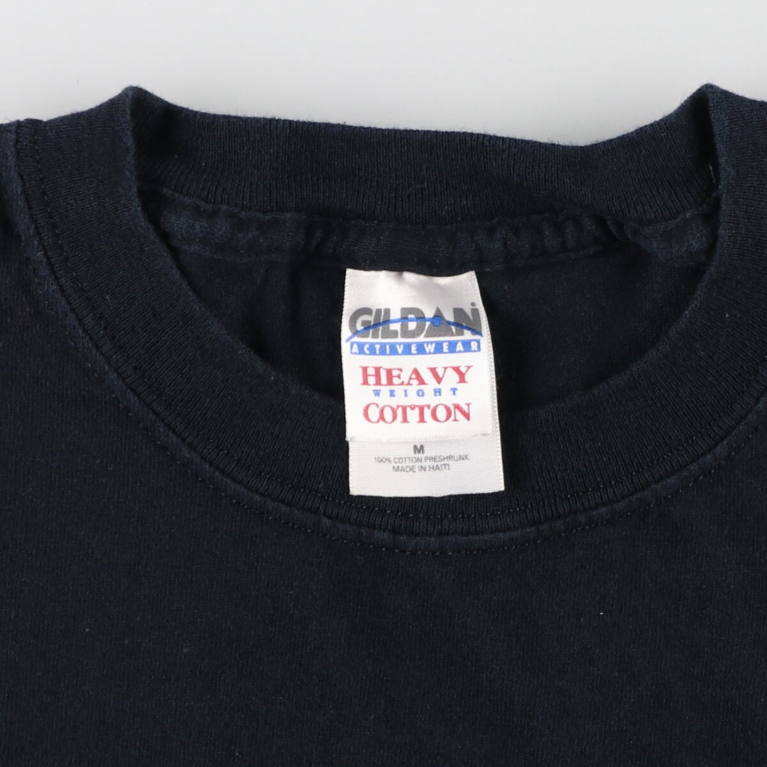 KENY CHESNEY Kenny Chesney Band T-shirt Band T Men's M size cotton black type Vintage Second Hand