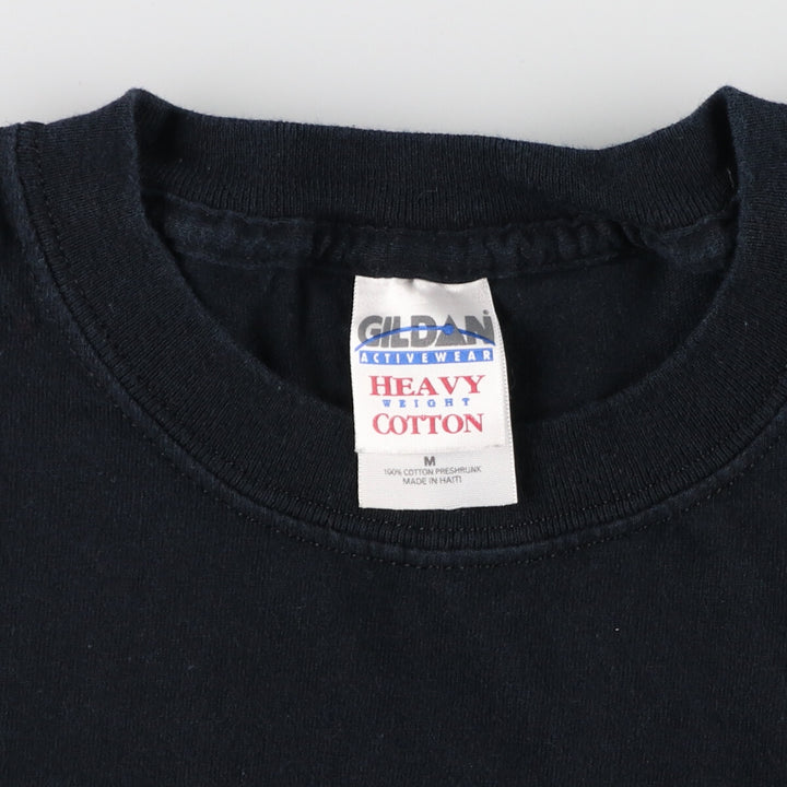 KENY CHESNEY Kenny Chesney Band T-shirt Band T Men's M size cotton black type Vintage Second Hand