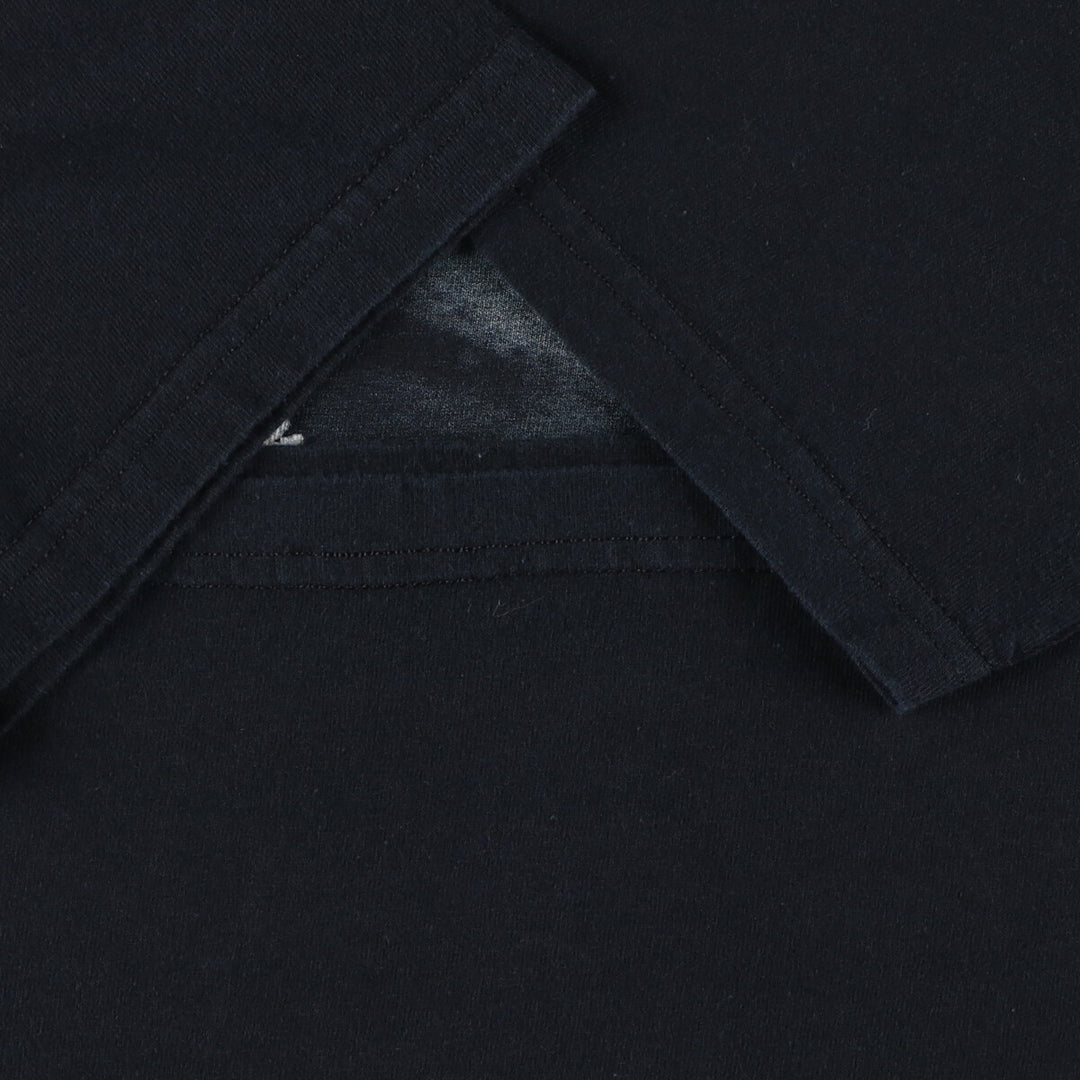 KENY CHESNEY Kenny Chesney Band T-shirt Band T Men's M size cotton black type Vintage Second Hand