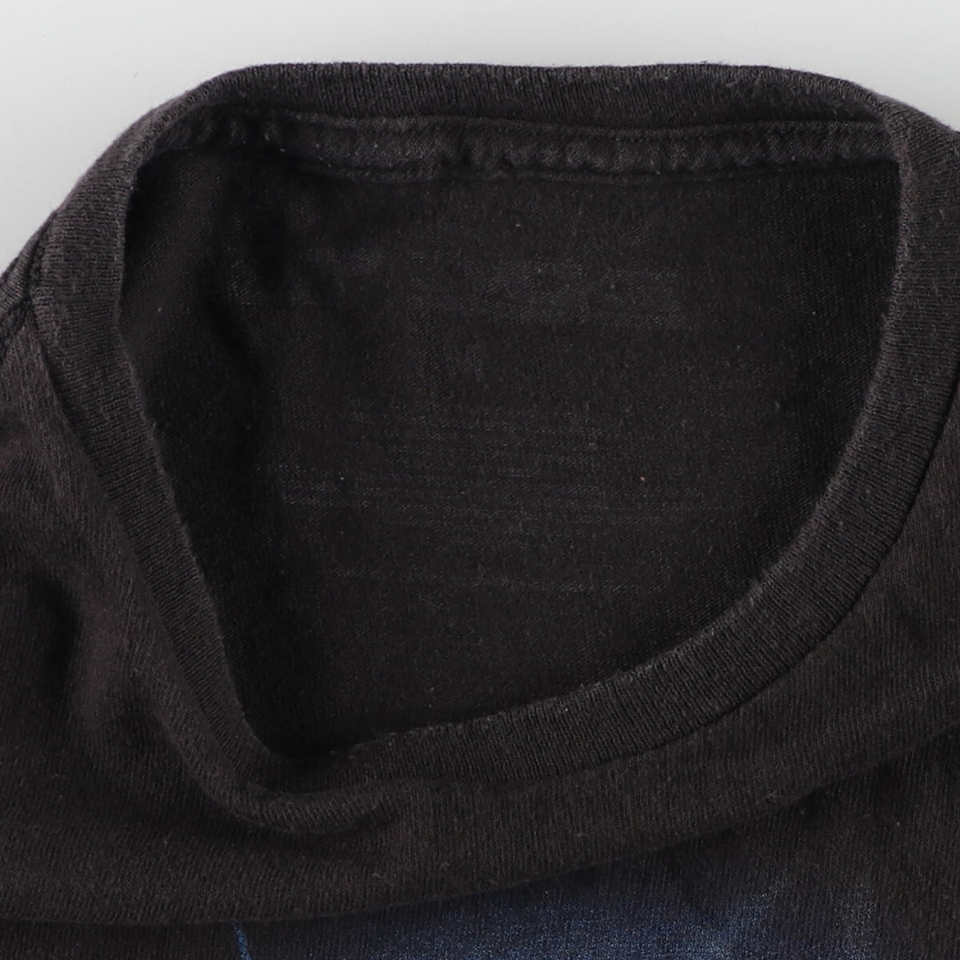 POP SMOKE Rap T-shirt, Men's M size unclear black type Vintage Second Hand