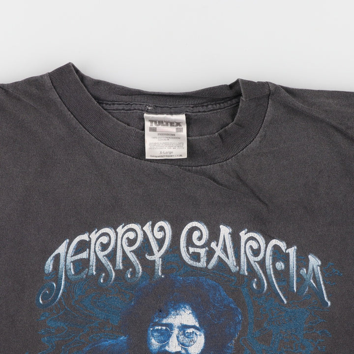 ~00'S TULTEX JERRY GARCIA Jerry Garcia band T-shirt band T men's XL equivalent /eaa466490