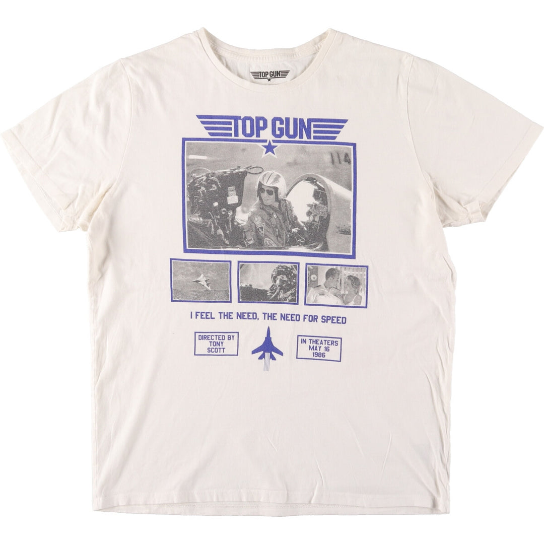 TOPGUN Top Gun Movie T-shirt Men's L /eaa466495