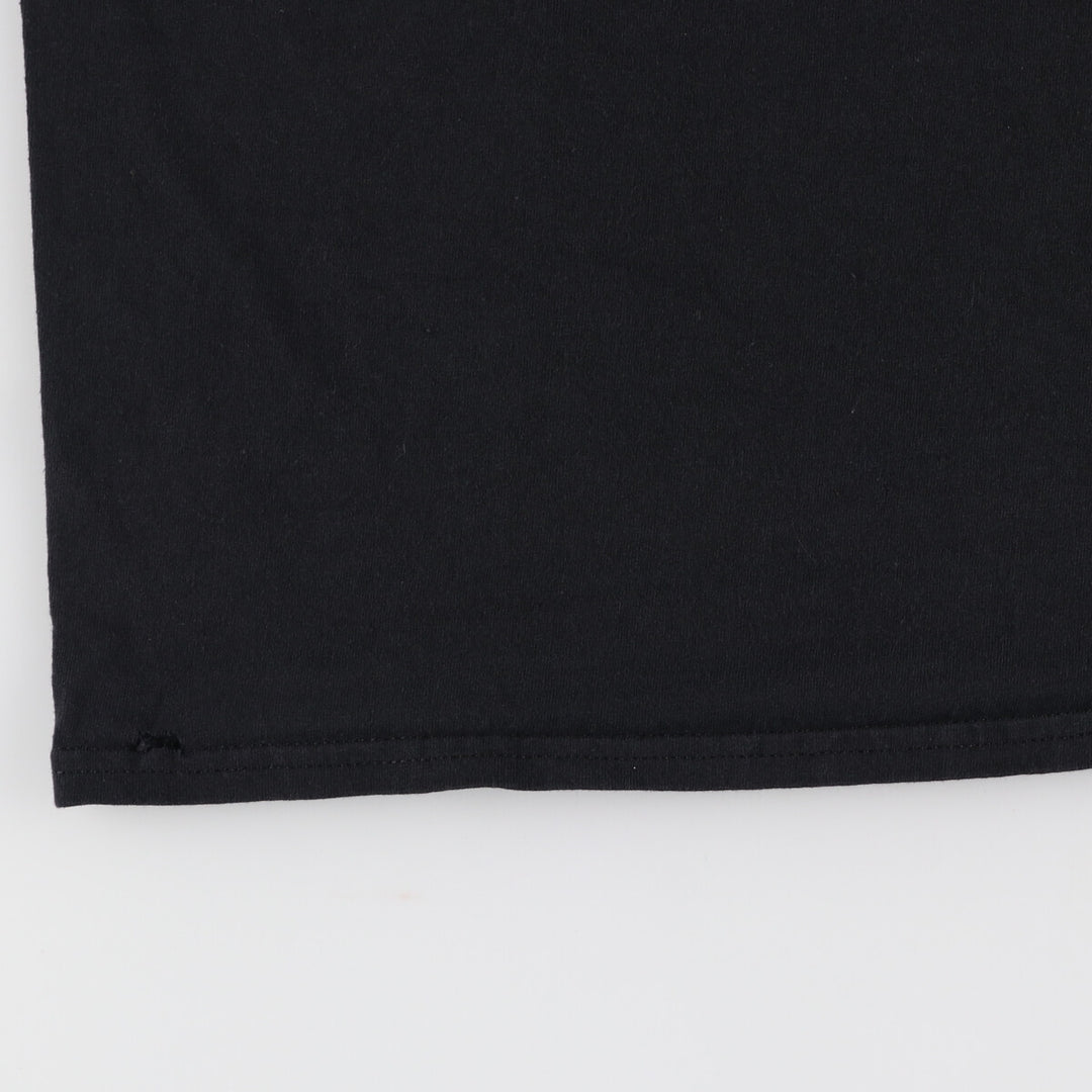 Gildan SHINEDOWN & GODMACK Shinedown Godsmack Band T-shirt Band Tee Men's L size cotton black type Vintage Second Hand