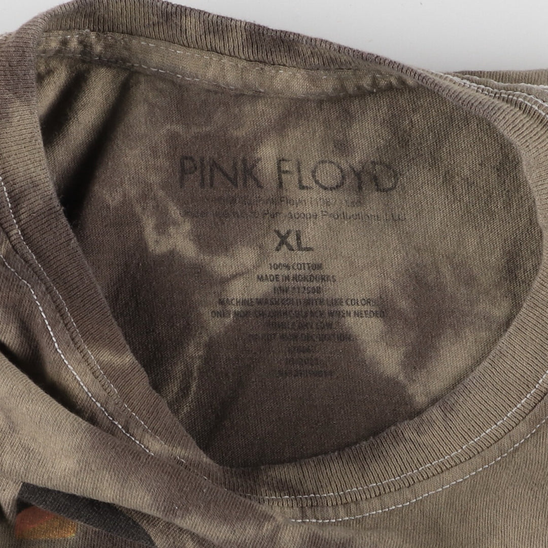 PINK FLOYD Pink Floyd Tie-dye Pattern Band T-shirt Band T Men's XL size /eaa466510