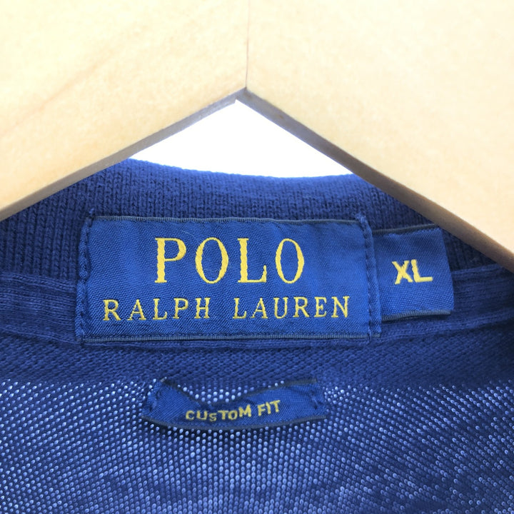 Ralph Lauren POLO RALPH LAUREN CUSTOM FIT short sleeve polo shirt men's XL equivalent /eaa466515