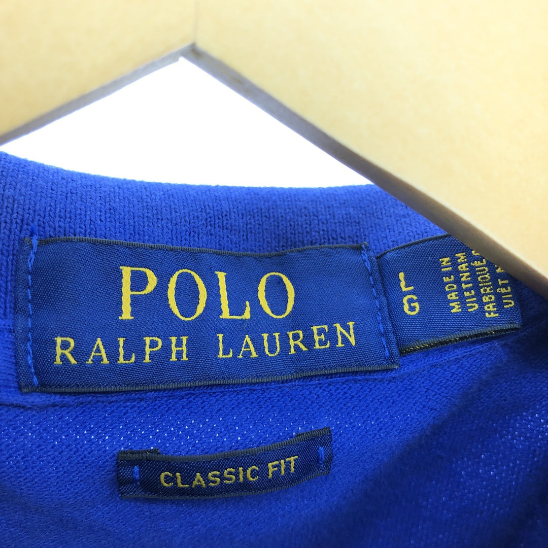 Ralph Lauren POLO RALPH LAUREN CLASSIC FIT short sleeve polo shirt men's size L / eaa466521