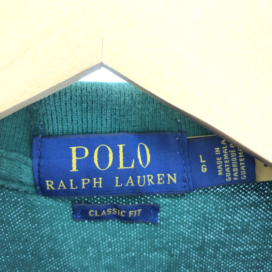 Ralph Lauren POLO RALPH LAUREN CLASSIC FIT short sleeve polo shirt men's size L / eaa466522