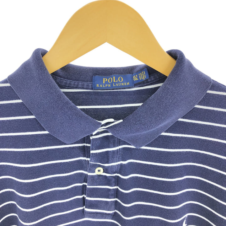 Ralph Lauren POLO RALPH LAUREN Short Sleeve Striped Polo Shirt Men's XL /eaa466525