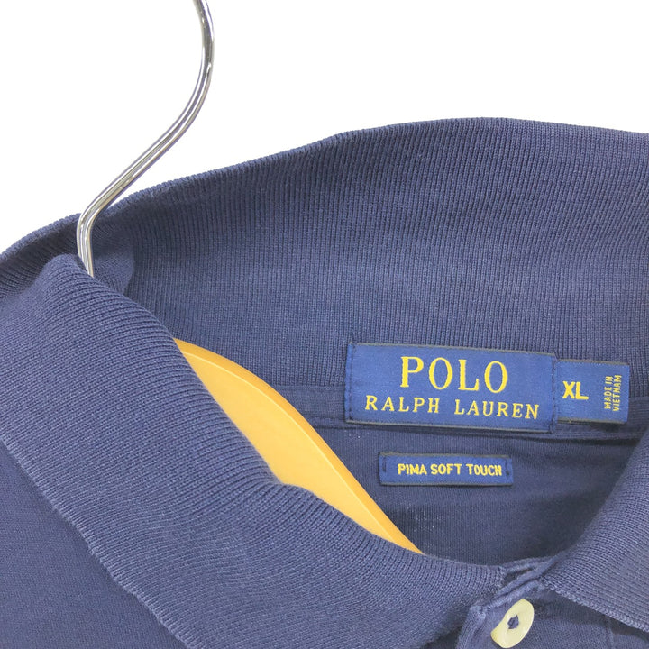 Ralph Lauren POLO RALPH LAUREN PIMA SOFT TOUCH short sleeve polo shirt men's XL equivalent /eaa466527