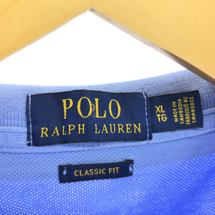 Ralph Lauren POLO RALPH LAUREN CLASSIC FIT short sleeve polo shirt men's XL equivalent /eaa466528