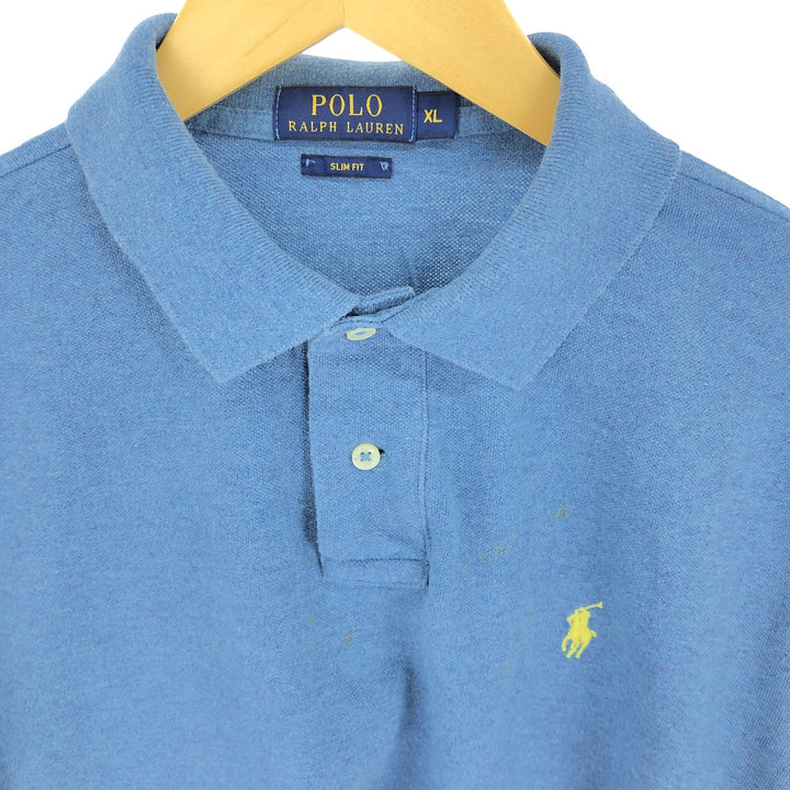 Ralph Lauren POLO RALPH LAUREN SLIM FIT short sleeve polo shirt men's XL equivalent /eaa466529