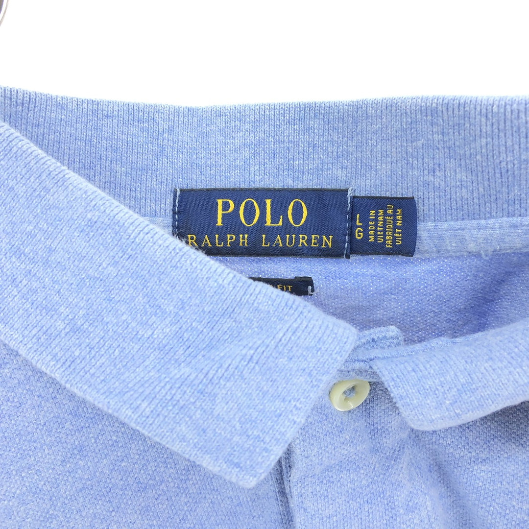 Ralph Lauren POLO RALPH LAUREN CLASSIC FIT short sleeve polo shirt men's size L / eaa466534