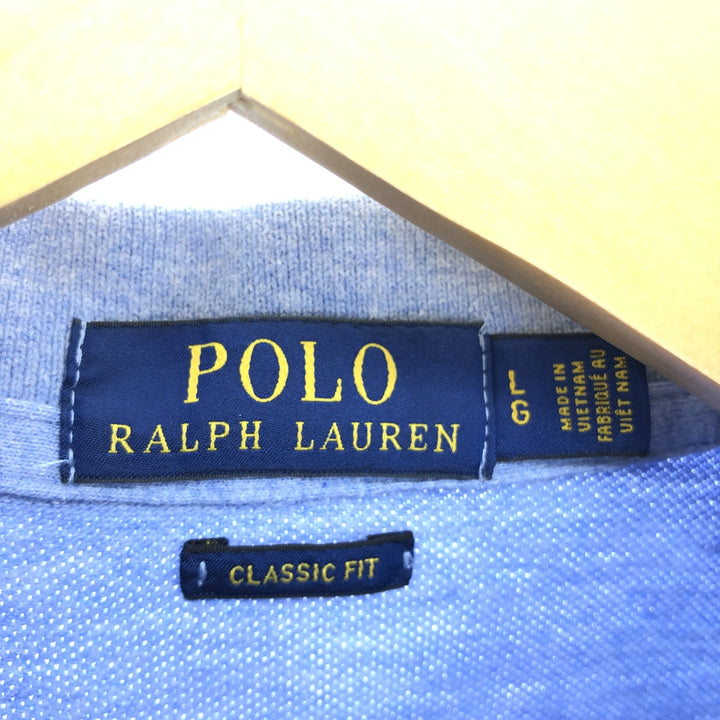 Ralph Lauren POLO RALPH LAUREN CLASSIC FIT short sleeve polo shirt men's size L / eaa466538