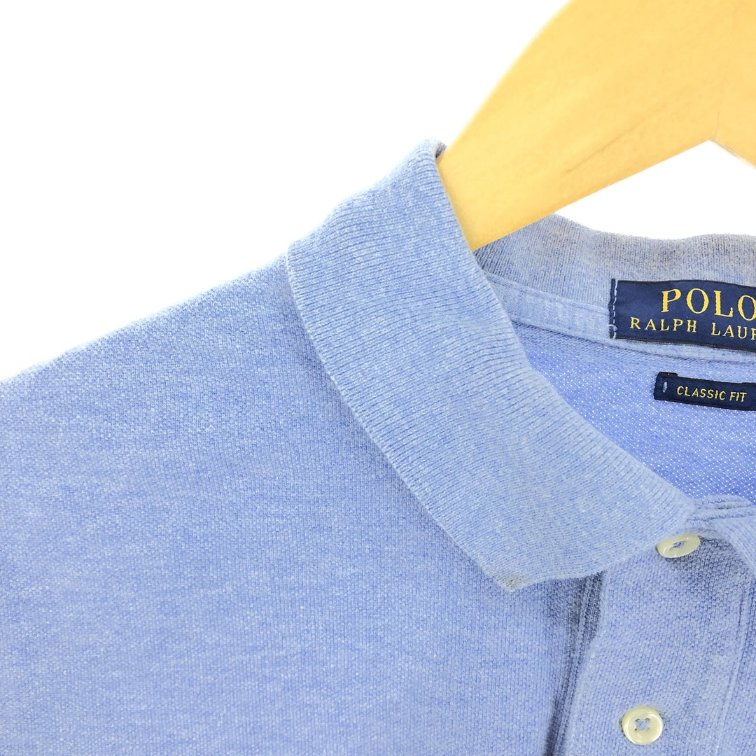 Ralph Lauren POLO RALPH LAUREN CLASSIC FIT short sleeve polo shirt men's size L / eaa466538