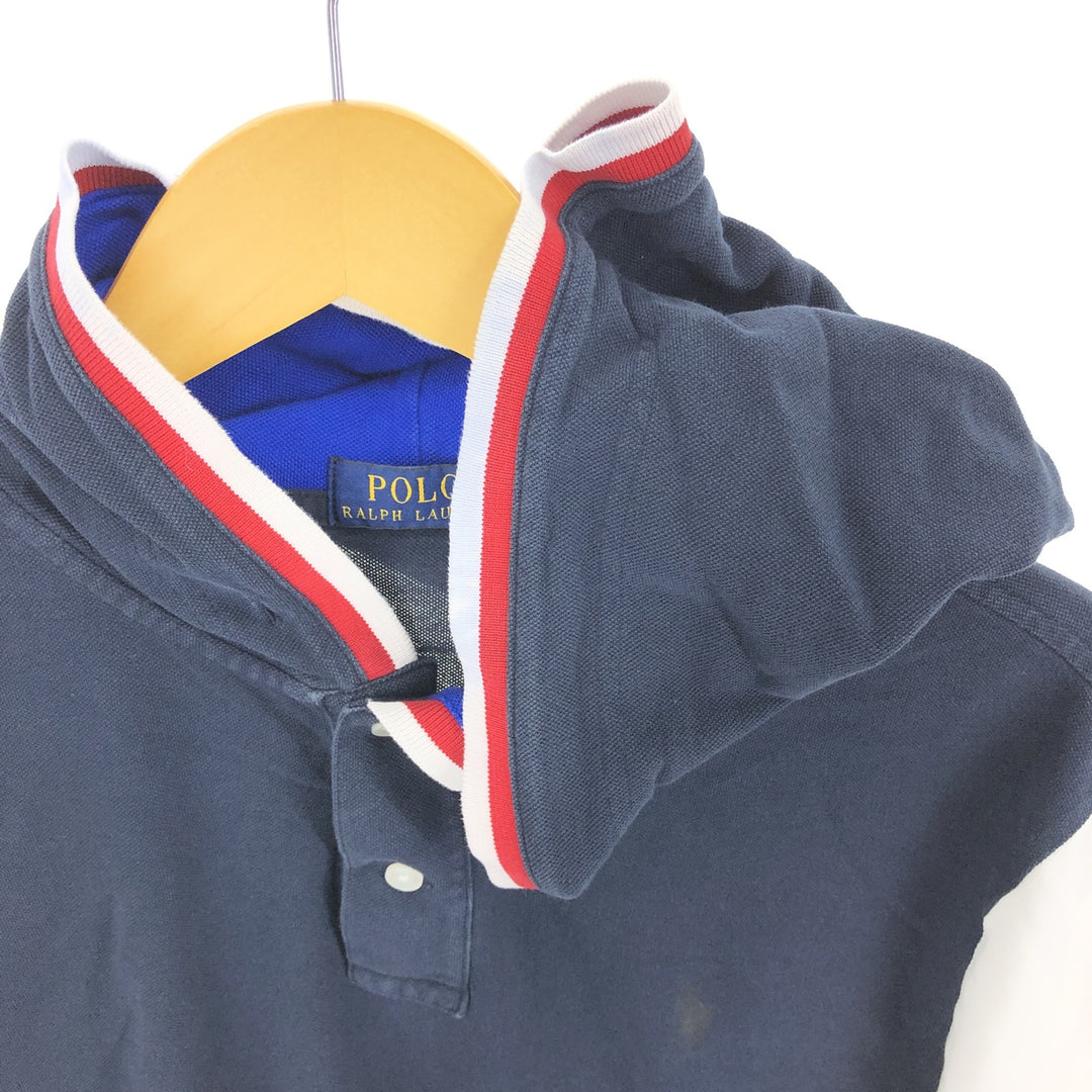 Ralph Lauren POLO RALPH LAUREN Hooded short sleeve polo shirt Men's L equivalent /eaa466542