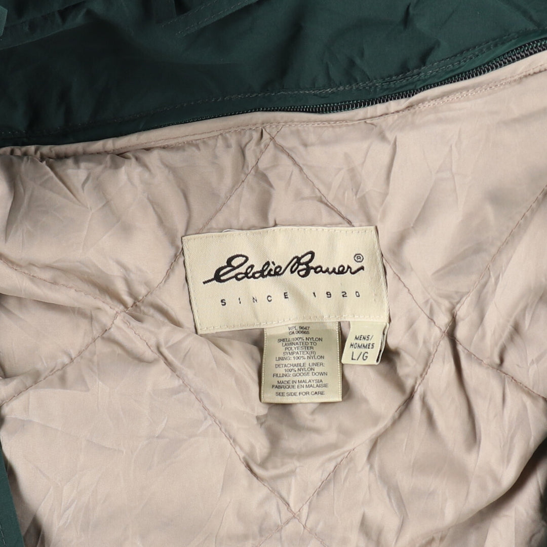 90s~00'S Eddie Bauer Mountain Parka Shell Jacket with Liner Men's L size /eaa466552