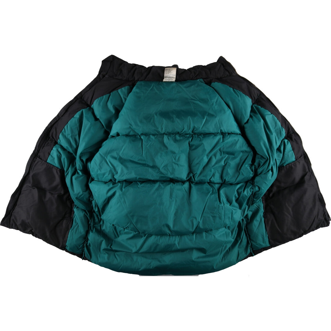 Vintage 90'S adidas EQUIPMENT down parka, men's size XL polyester black type Vintage Second Hand