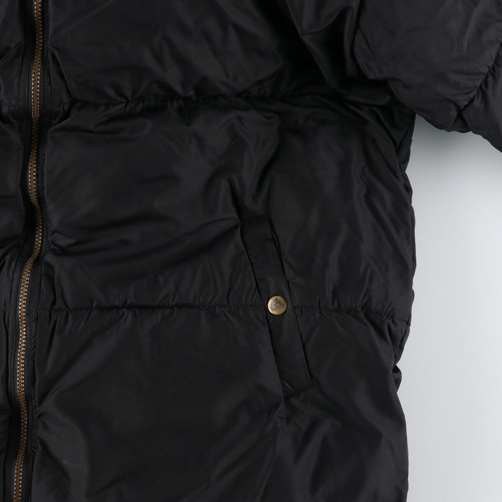 Vintage 90'S adidas EQUIPMENT down parka, men's size XL polyester black type Vintage Second Hand