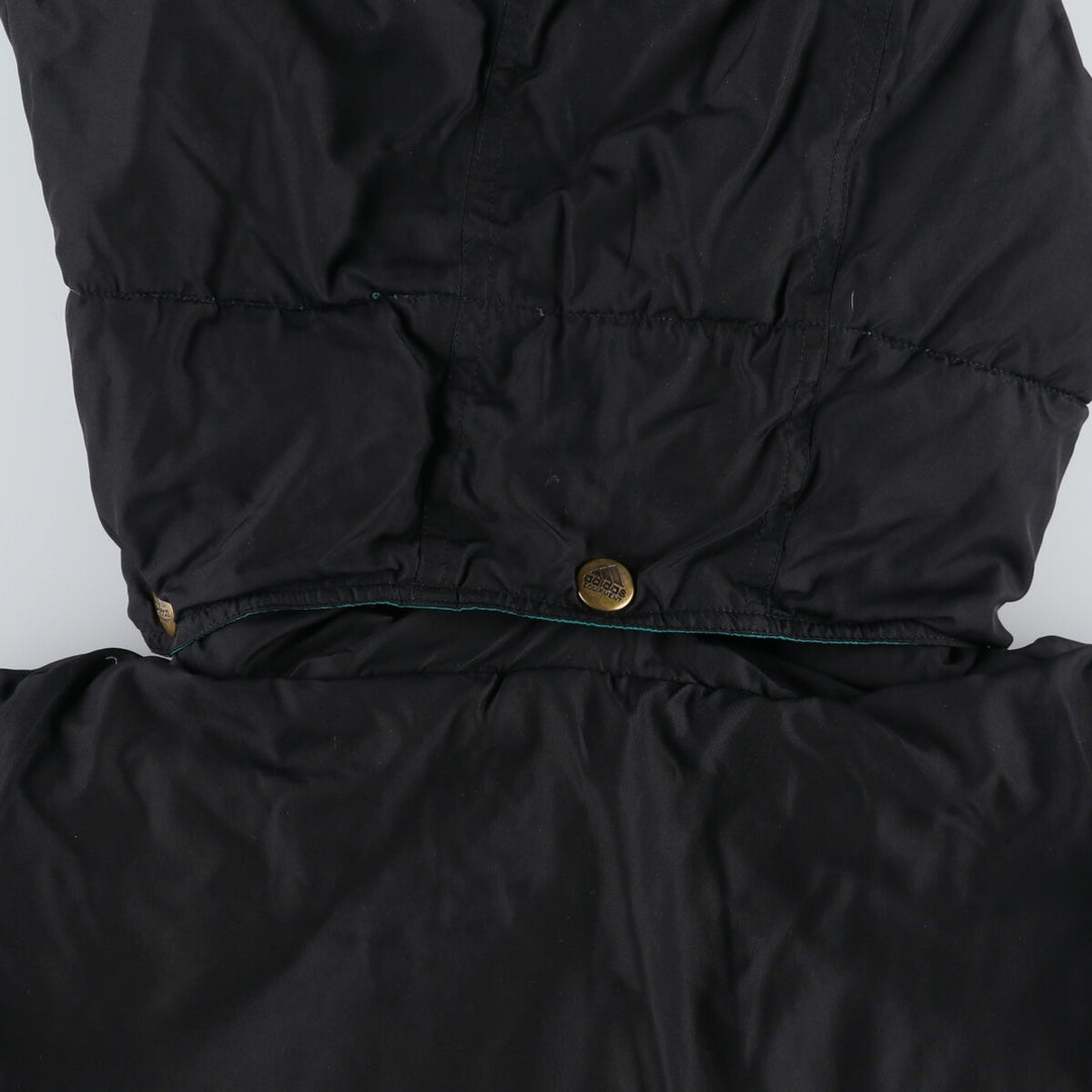 Vintage 90'S adidas EQUIPMENT down parka, men's size XL polyester black type Vintage Second Hand