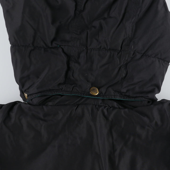 Vintage 90'S adidas EQUIPMENT down parka, men's size XL polyester black type Vintage Second Hand