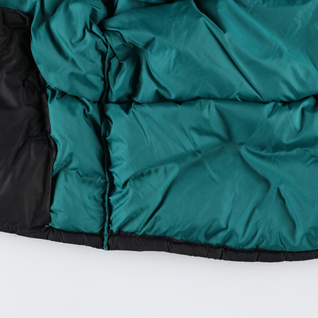 Vintage 90'S adidas EQUIPMENT down parka, men's size XL polyester black type Vintage Second Hand