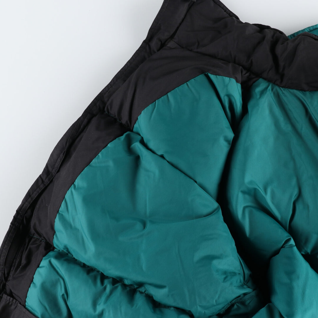 Vintage 90'S adidas EQUIPMENT down parka, men's size XL polyester black type Vintage Second Hand