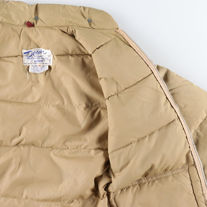 70'S SCHOTT goose down jacket, men's size M, vintage / eaa466556