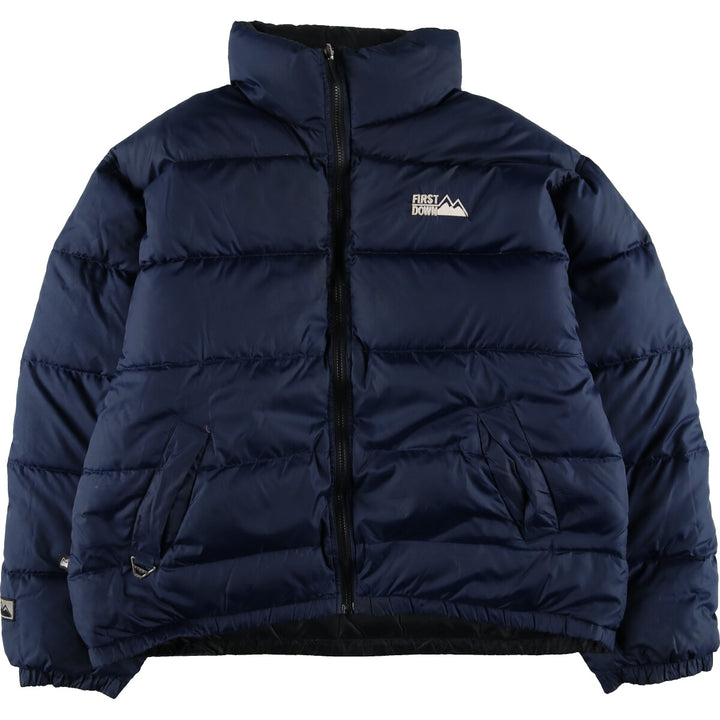 FIRST DOWN reversible down jacket, men's size L / eaa466571