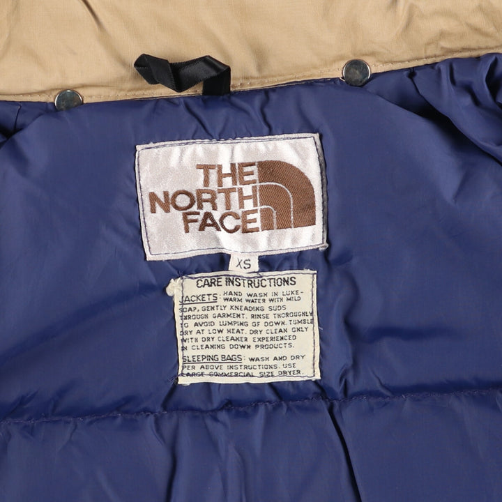 80'S THE NORTH FACE Brown Tag Down Jacket Men's XS Vintage /eaa466581