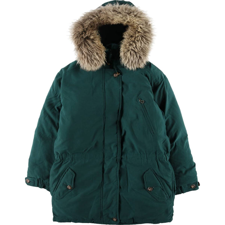 Eddie Bauer POLAR PARKA Polar Parka Goose Down Parka Women's M size polyester green type Vintage Second Hand