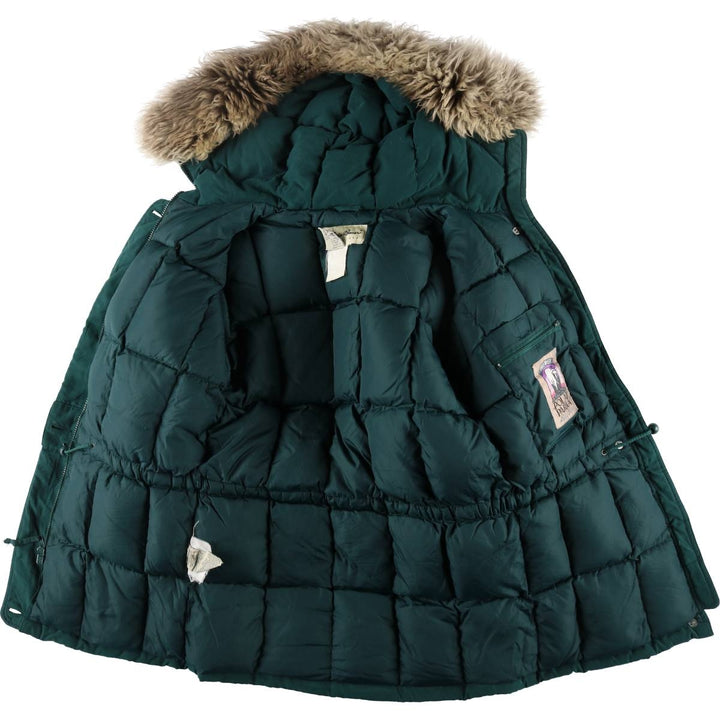 Eddie Bauer POLAR PARKA Polar Parka Goose Down Parka Women's M size polyester green type Vintage Second Hand
