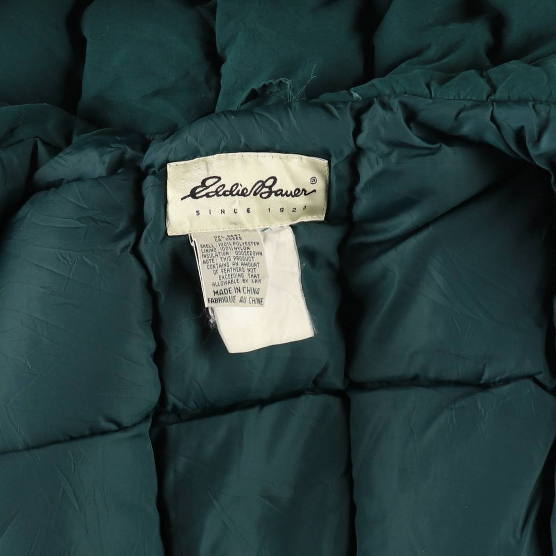 Eddie Bauer POLAR PARKA Polar Parka Goose Down Parka Women's M size polyester green type Vintage Second Hand