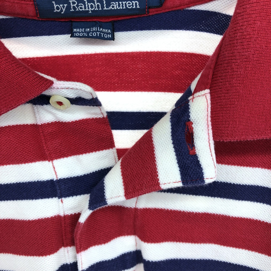 Ralph Lauren POLO by Ralph Lauren Multi-border short sleeve border polo shirt Men's L /eaa466587