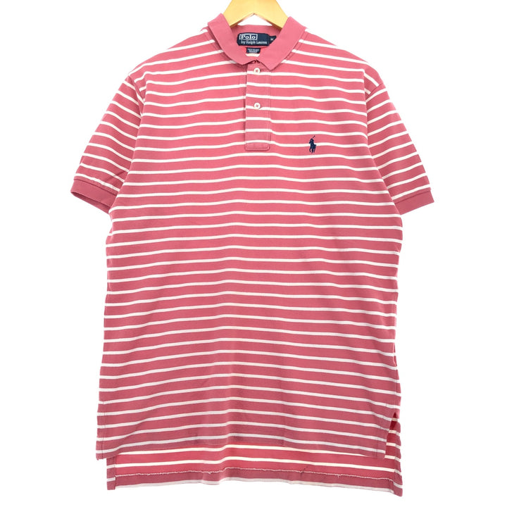 Ralph Lauren POLO by Ralph Lauren short sleeve striped polo shirt for men, size M /eaa466595