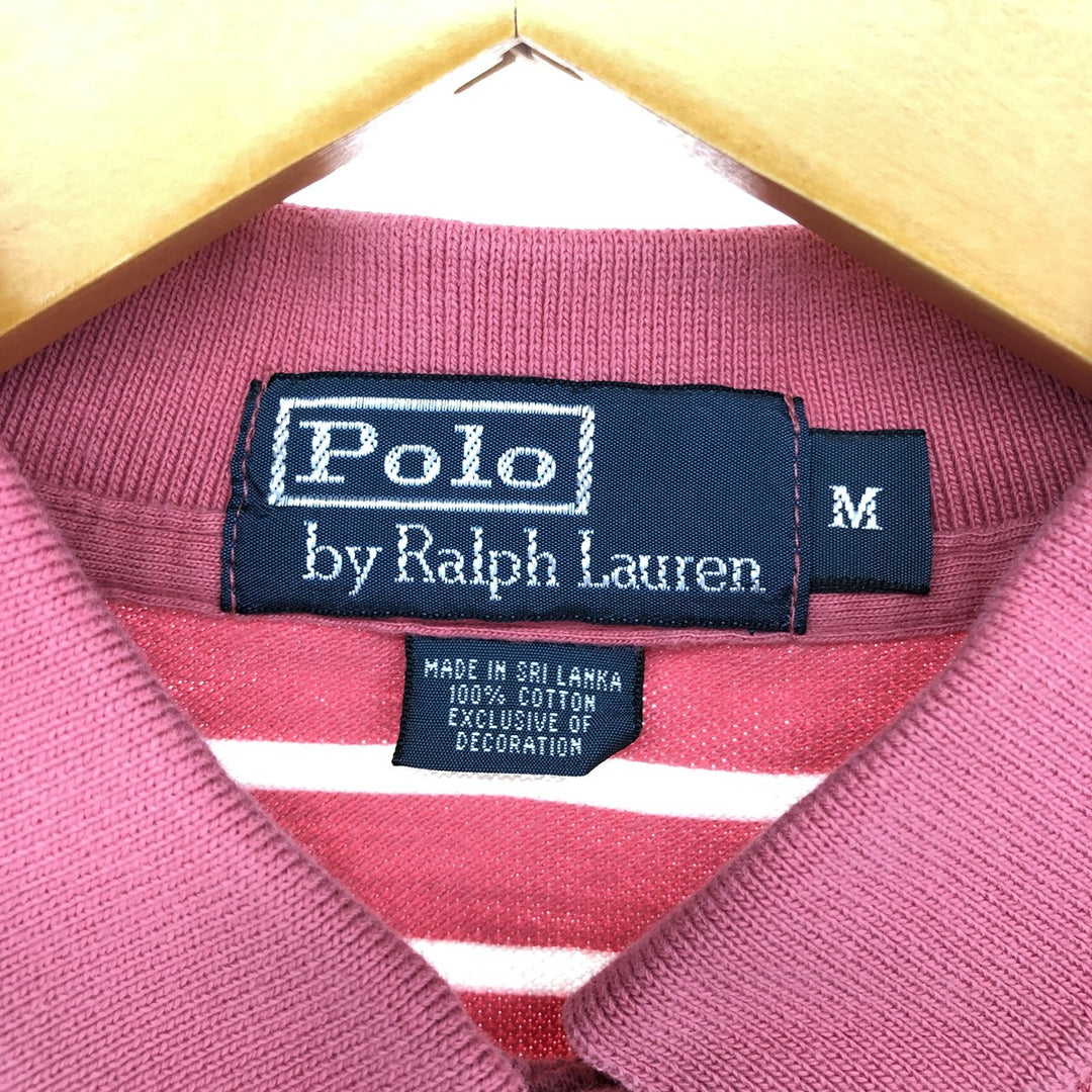 Ralph Lauren POLO by Ralph Lauren short sleeve striped polo shirt for men, size M /eaa466595