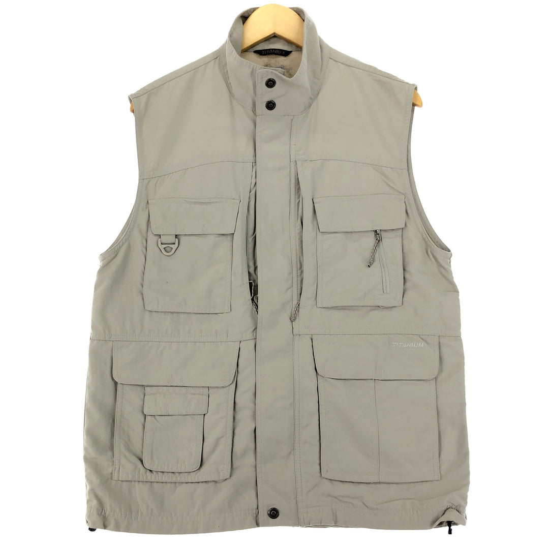 TITANIUM Fishing Vest Men's M size /eaa466626