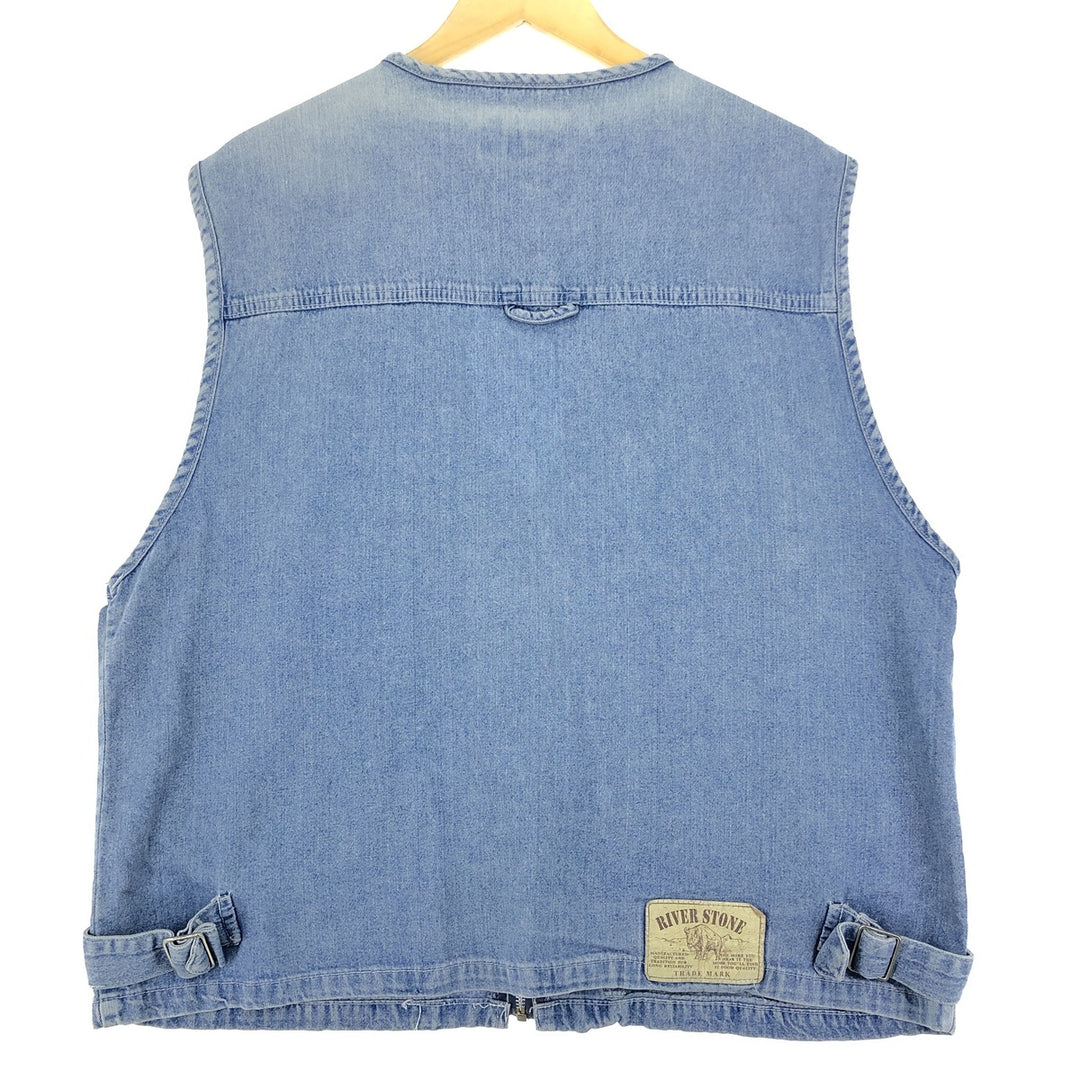 RIVER STONE denim vest, men's equivalent to XL /eaa466630