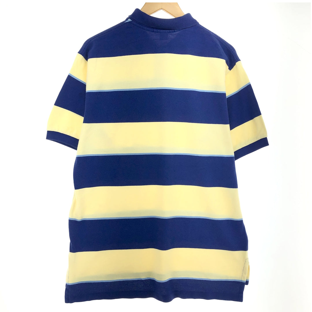 Ralph Lauren POLO by Ralph Lauren short sleeve striped polo shirt, men's size L / eaa466646