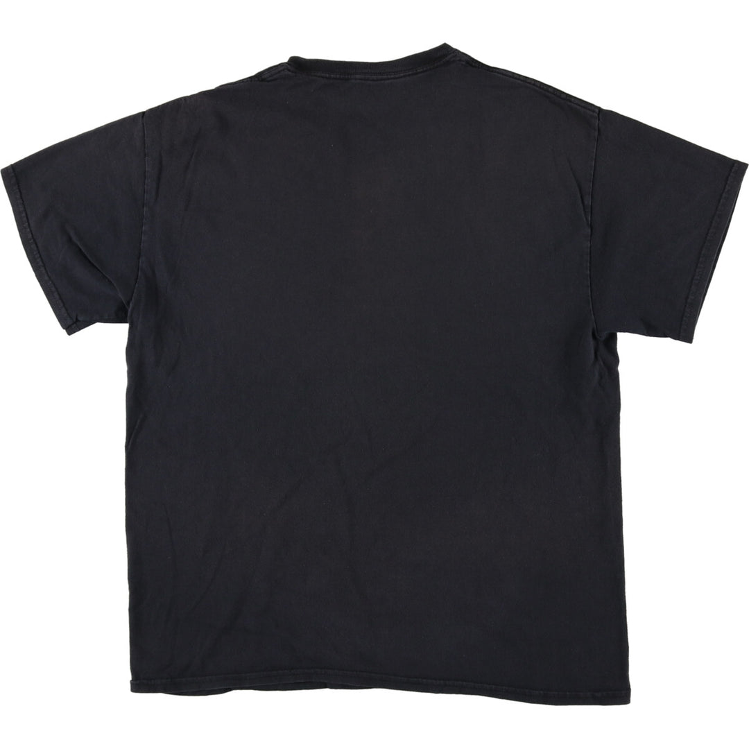 BARONESS Band T-shirt, Men's L size cotton black type Vintage Second Hand