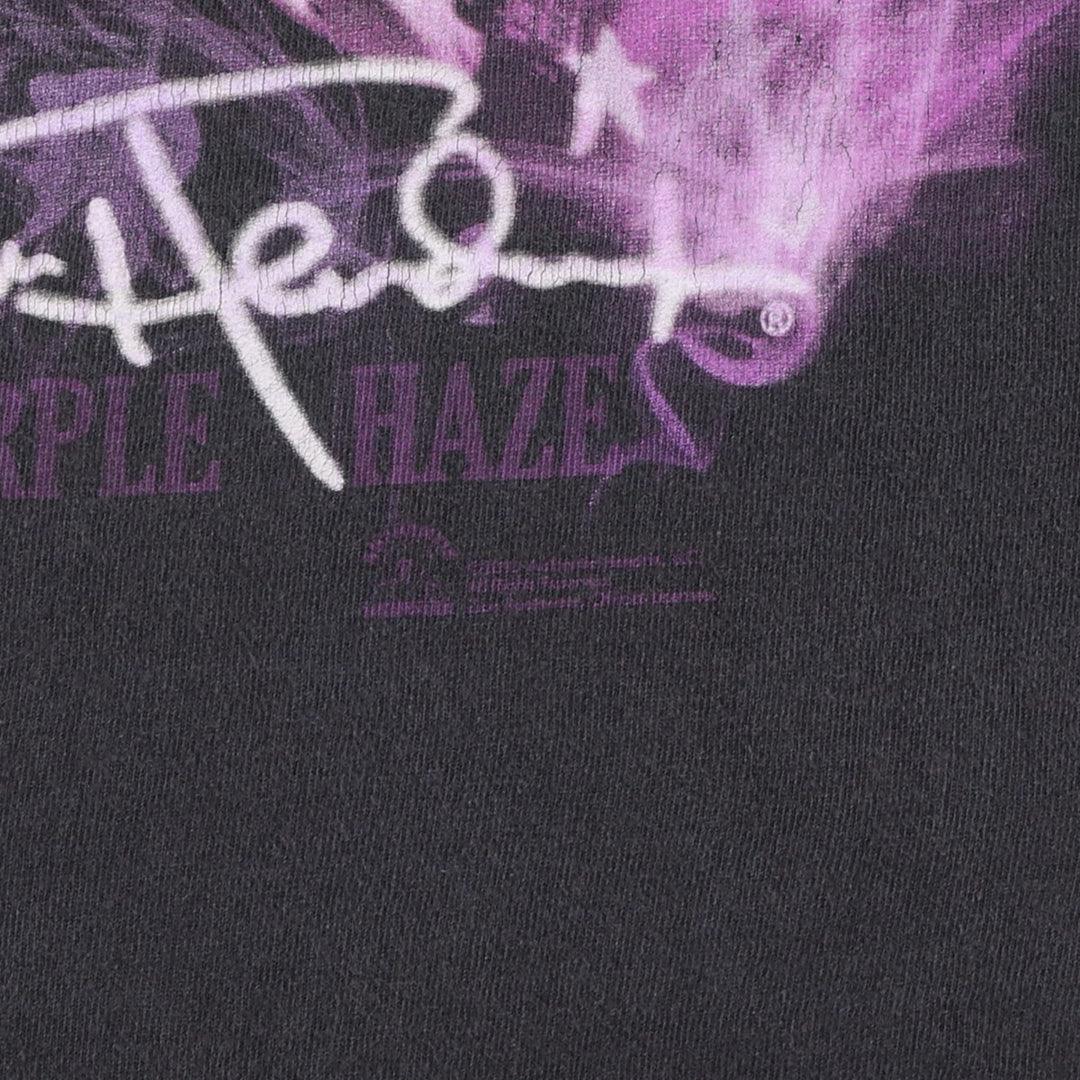 JIMI HENDRIX Jimi Hendrix Band T-shirt Band T Men's XL size unclear black type Vintage Second Hand