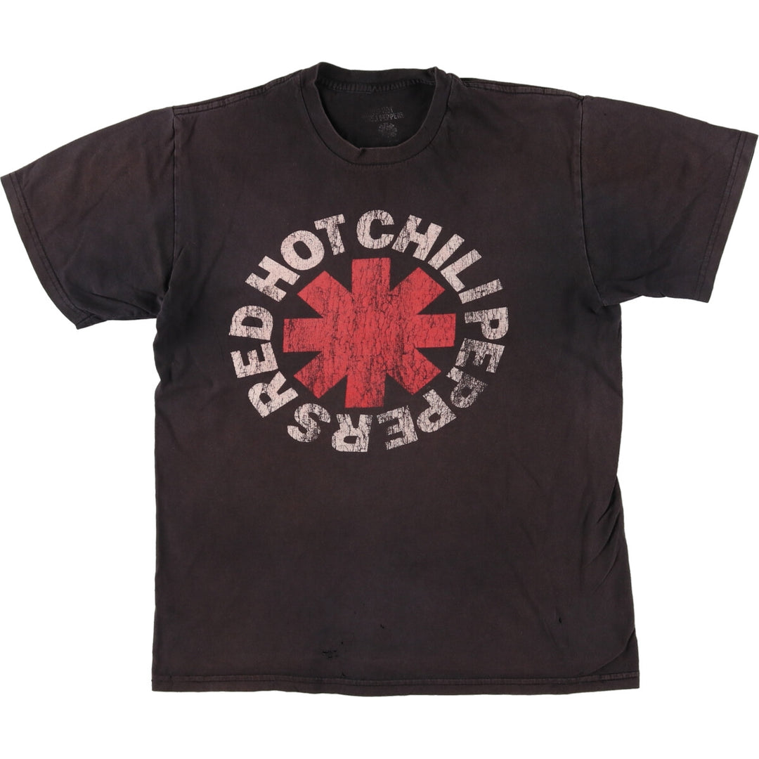 RED HOT CHILI PEPPERS Red Hot Chili Peppers Band T-shirt Band T Men's S equivalent /eaa466685