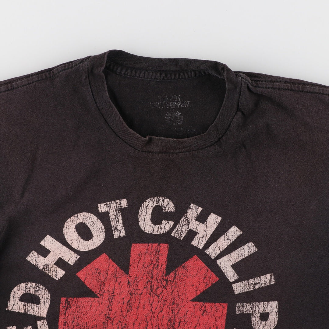 RED HOT CHILI PEPPERS Red Hot Chili Peppers Band T-shirt Band T Men's S equivalent /eaa466685