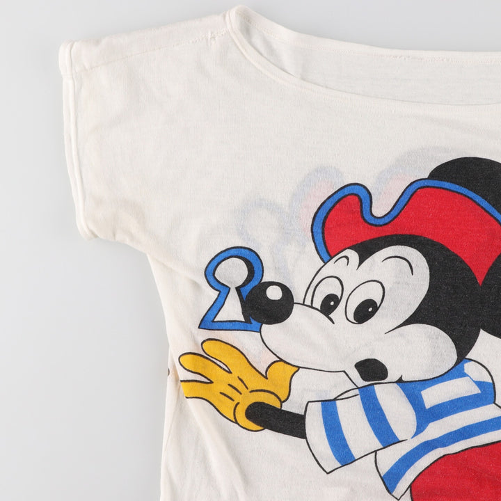 90'S MICKEY MOUSE Mickey Mouse character print T-shirt, women's XL size, vintage /eaa466704